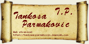 Tankosa Parmaković vizit kartica